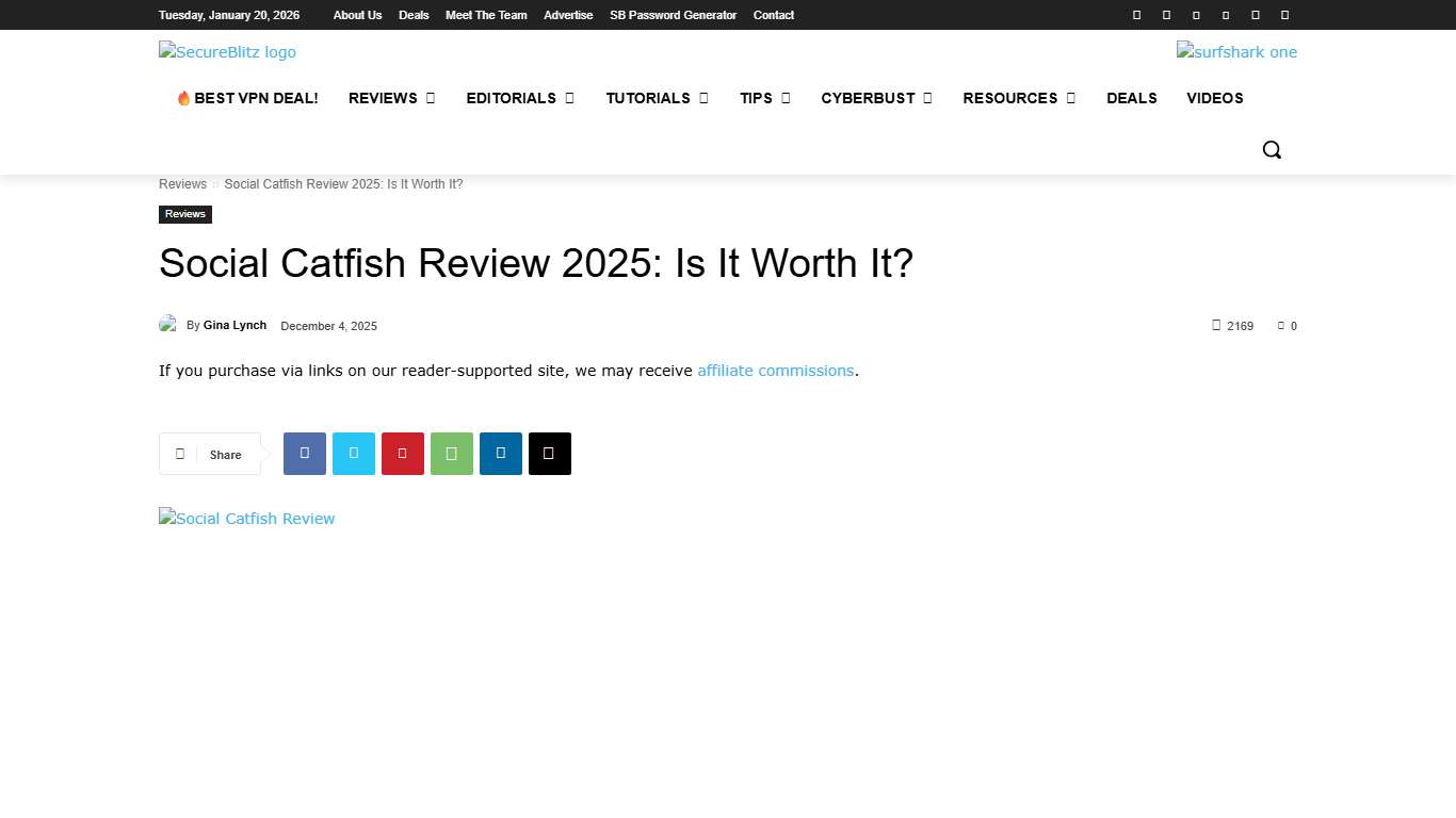 Social Catfish Review 2025: Is It Worth It?